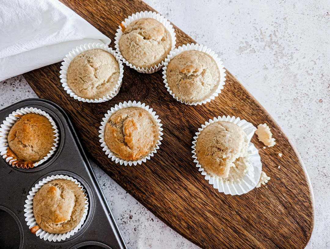 Freshly baked vegan cupcakes